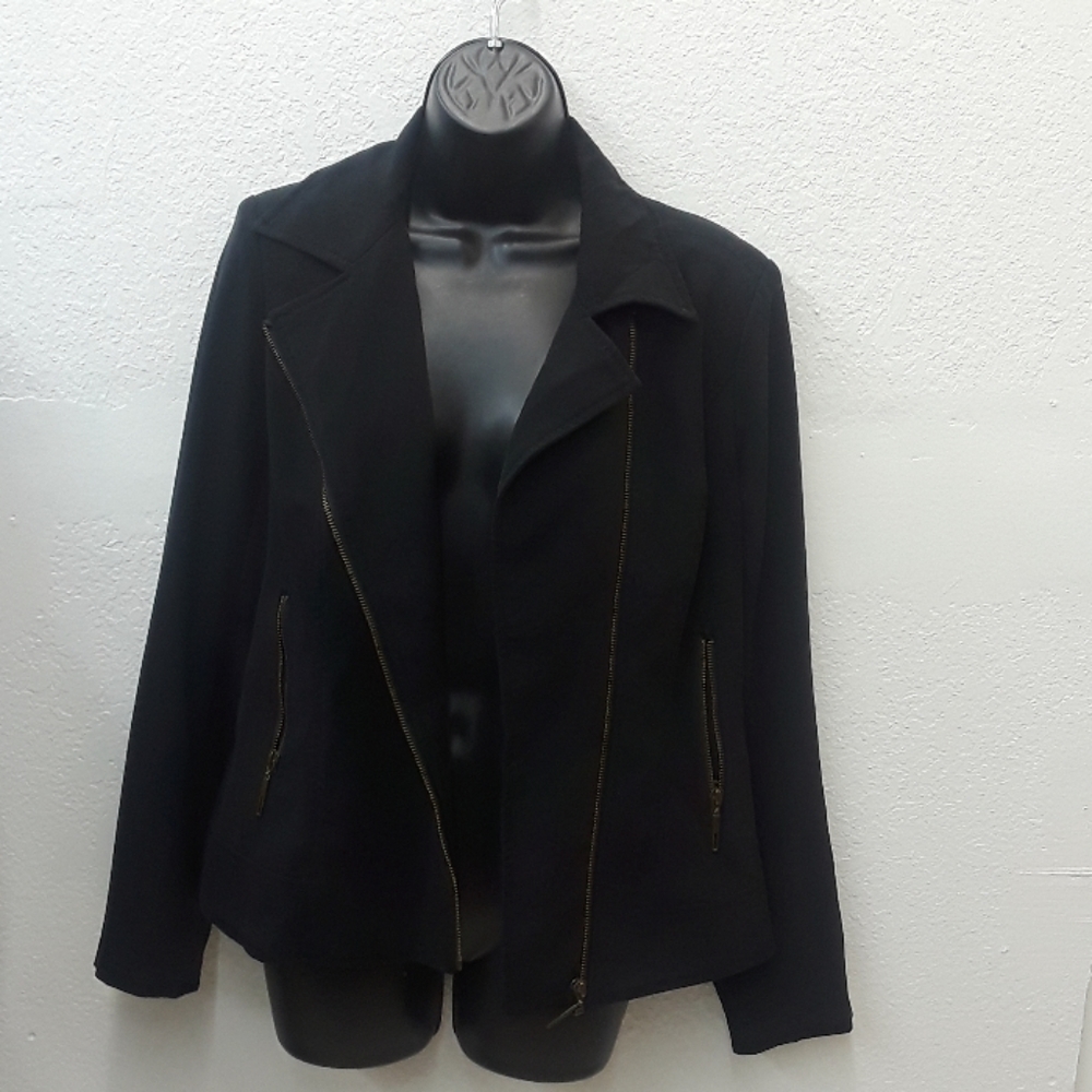 Lapis light weight black jacket